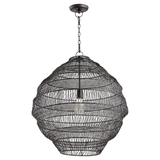 Marley 23" Pendant in Charcoal