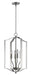 Provident Four Light Chandelier in Satin Nickel