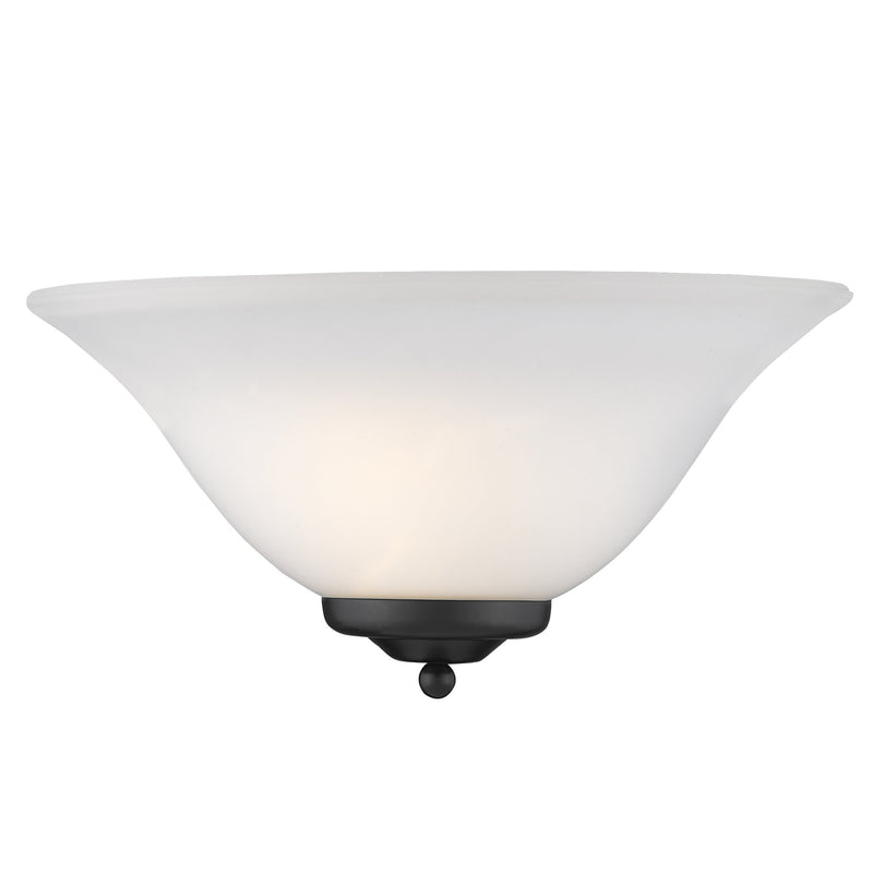 Bella Wall Sconce in Matte Black