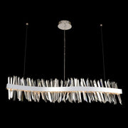 Glacier 60" LED Linear Pendant in Polished Chrome