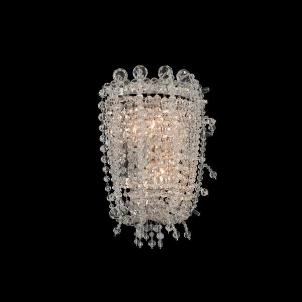 Cielo 2-Light Wall Sconce in Polished Chrome