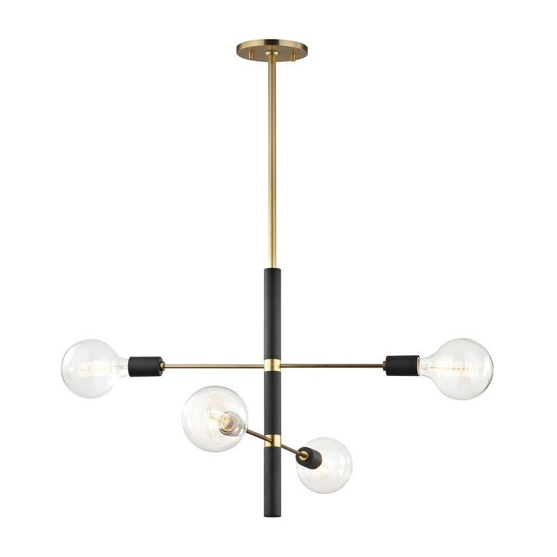 Astrid 4-Light Chandelier - Lamps Expo