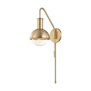 Riley 1-Light Wall Sconce with Plug - Lamps Expo