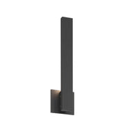 Enso 18" Integrated LED Outdoor Wall Sconce in Textured Black