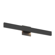 Enso 24" Integrated LED Outdoor Wall Sconce in Textured Black