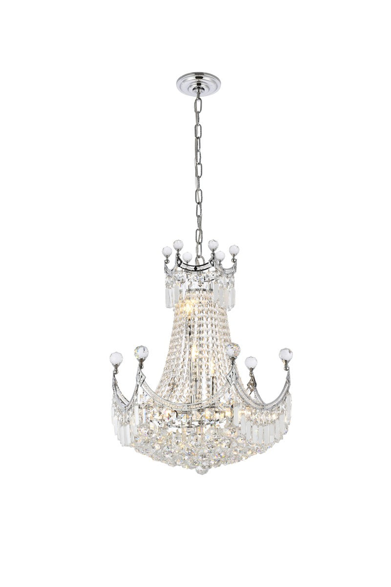 Corona 9-Light Chandelier - Lamps Expo