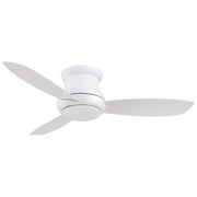 Concept II 52" LED Hugger Ceiling Fan in White