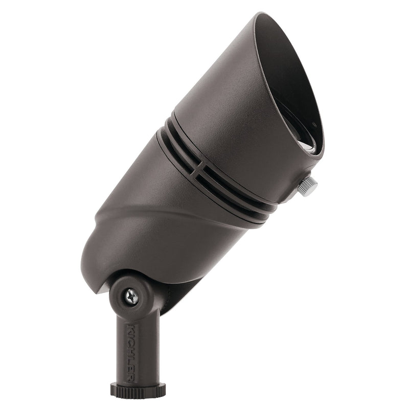 Landscape LED Accent Spotlight 12W in Textured Architectural Bronze