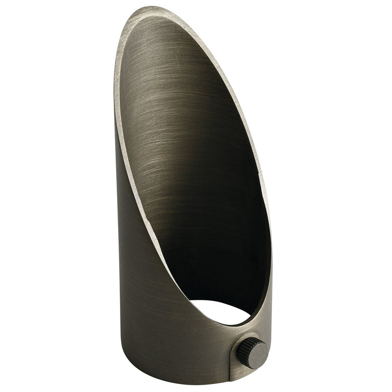 Landscape LED Long Cowl 2" in Centennial Brass