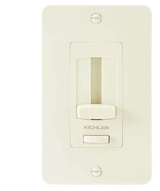 Under Cabinet LED Driver and Dimmer Trim in Almond