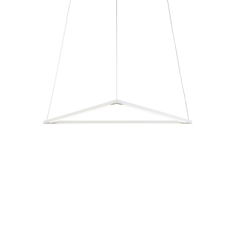 Z-Bar Medium Triangle Pendant - Lamps Expo