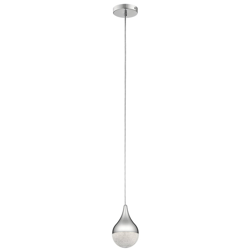 Kiss Mini Pendant in Chrome
