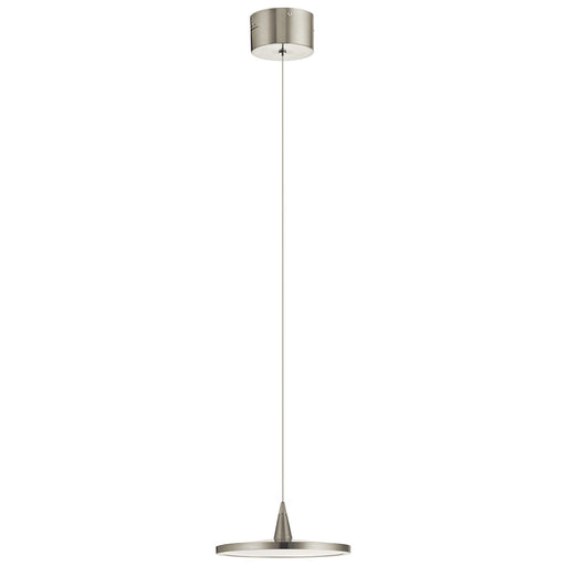 Jeno LED Mini Pendant in Brushed Nickel