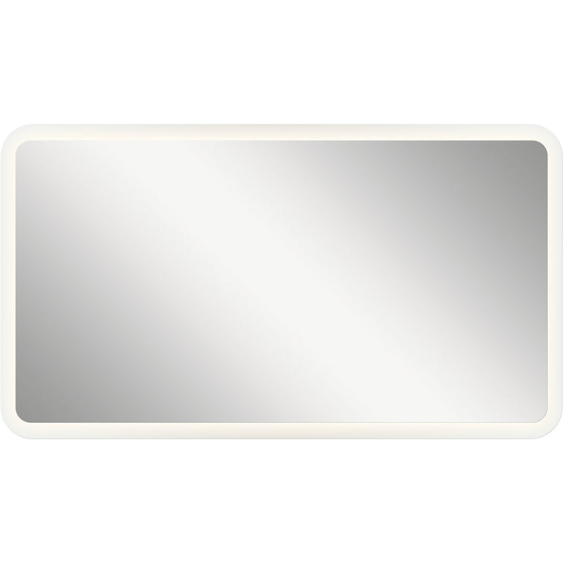 Signature Rectangular 35.5" Lighted Mirror in Unfinished