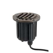 MR16 In-Ground Light with Rock Guard in Centennial Brass