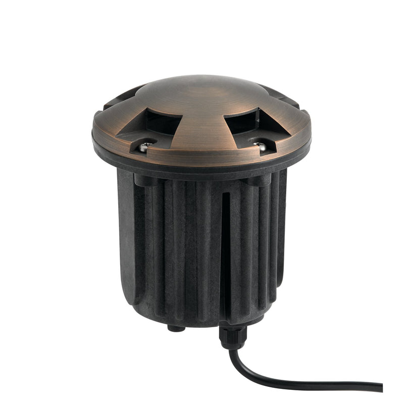 MR16 Beacon In-Ground Light in Centennial Brass