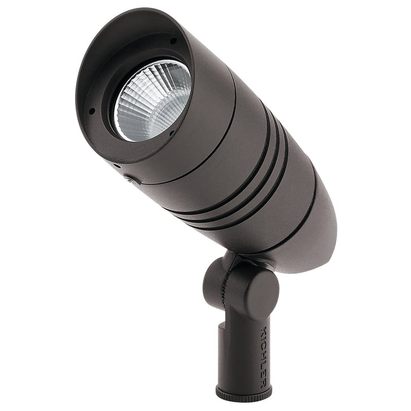 C-Series 10W LED Accent Spotlight in Textured Architectural Bronze