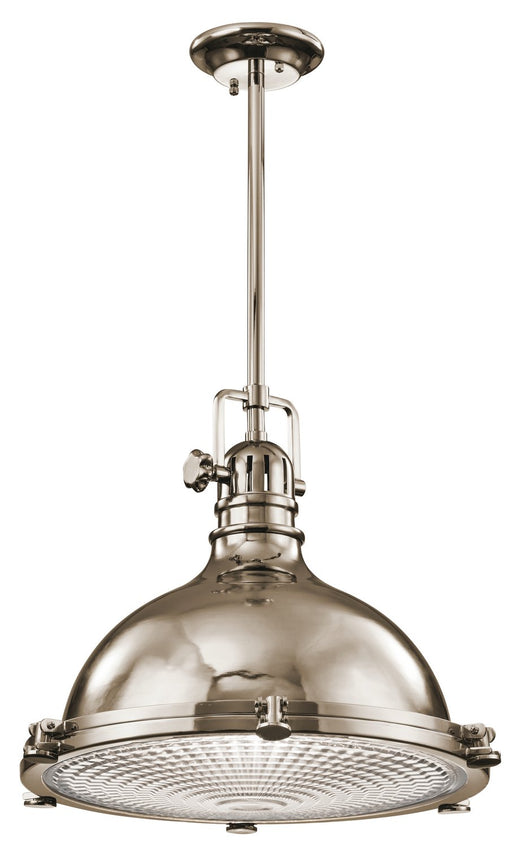 Hatteras Bay 23.75" Pendant in Polished Nickel