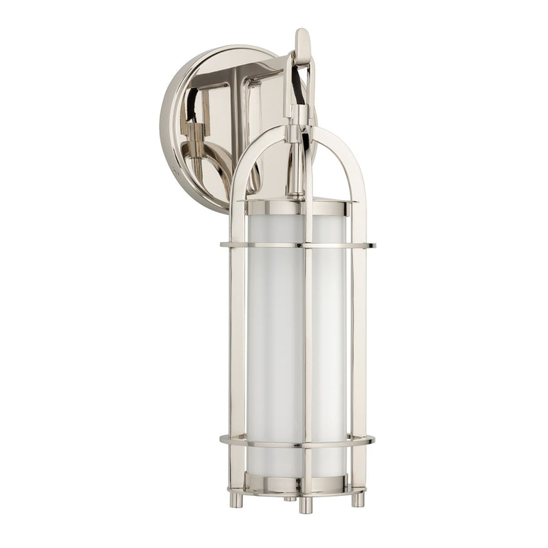 Portland Bath Sconce in Polished Nickel