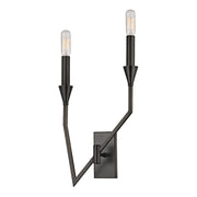 Archie 2-Light Wall Sconce 8502R in Old Bronze