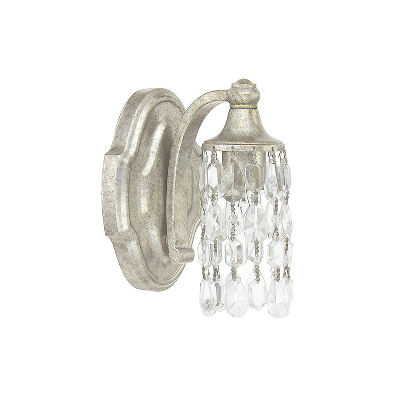 Blakely Small Wall Sconce in Antique Silver