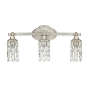Blakely 3-Light Bath Vanity Light in Antique Silver