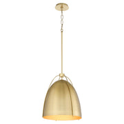 Jamie 18" 3 Light Pendant in Aged Brass