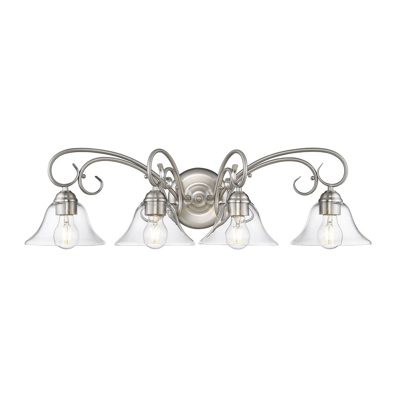 Homestead 4-Light Bath Vanity Light in Pewter