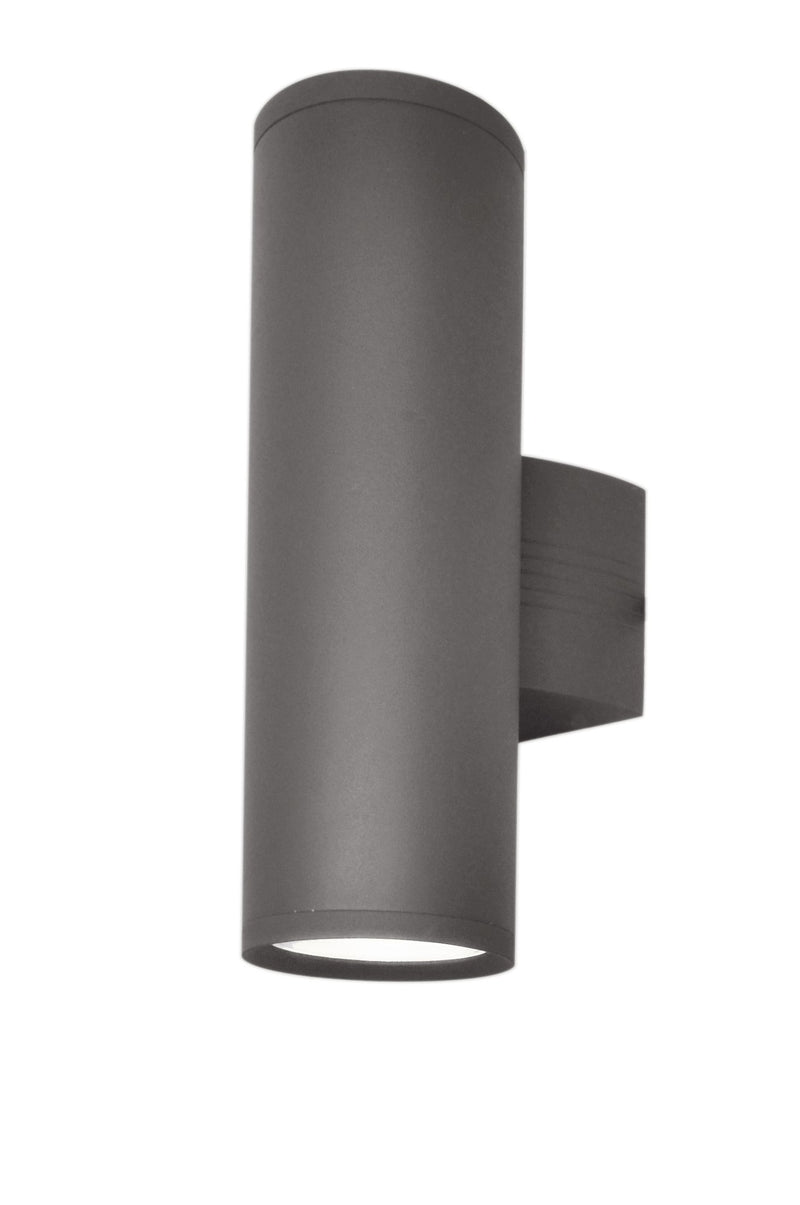 Lightray 15.75" 2 Light LED Outdoor Wall Sconce in Architectural Bronze