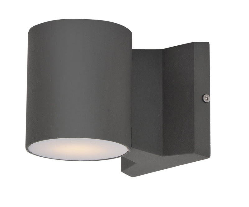 Lightray 4" 2 Light LED Outdoor Wall Sconce in Architectural Bronze