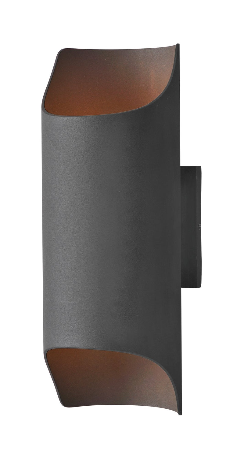 Lightray 13.75" LED Outdoor Wall Sconce in Architectural Bronze