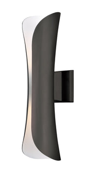 Scroll 21" LED Outdoor Wall Sconce in Architectural Bronze