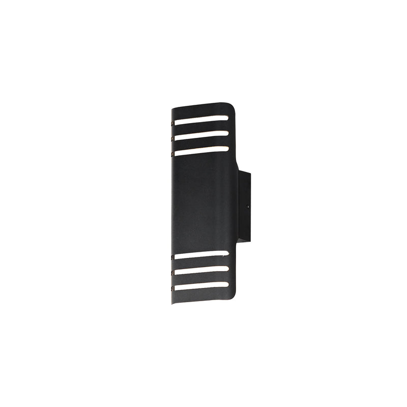 Lightray Small LED Outdoor Wall Lamp in Black