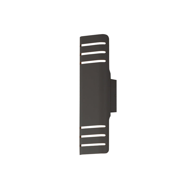 Lightray Medium LED Outdoor Wall Lamp in Architectural Bronze