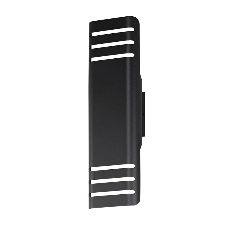 Lightray Large LED Outdoor Wall Lamp in Black