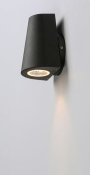 Mini 1 Light LED Outdoor Wall Sconce in Architectural Bronze