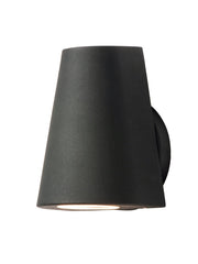 Mini 1 Light LED Outdoor Wall Sconce in Black