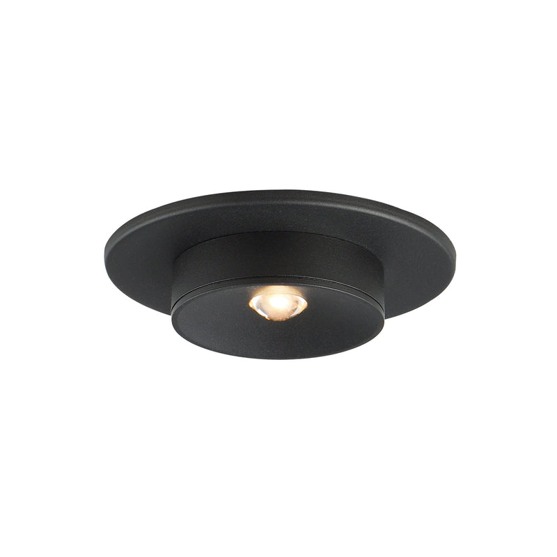 Caldera Narrow Optic LED Flush Mount in Black