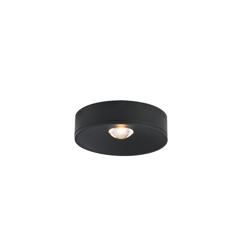 Caldera Narrow Optic LED Flush Mount in Black