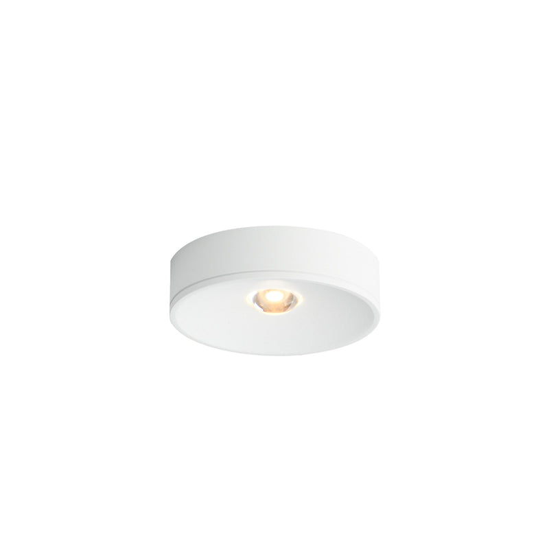 Caldera Narrow Optic LED Flush Mount in White