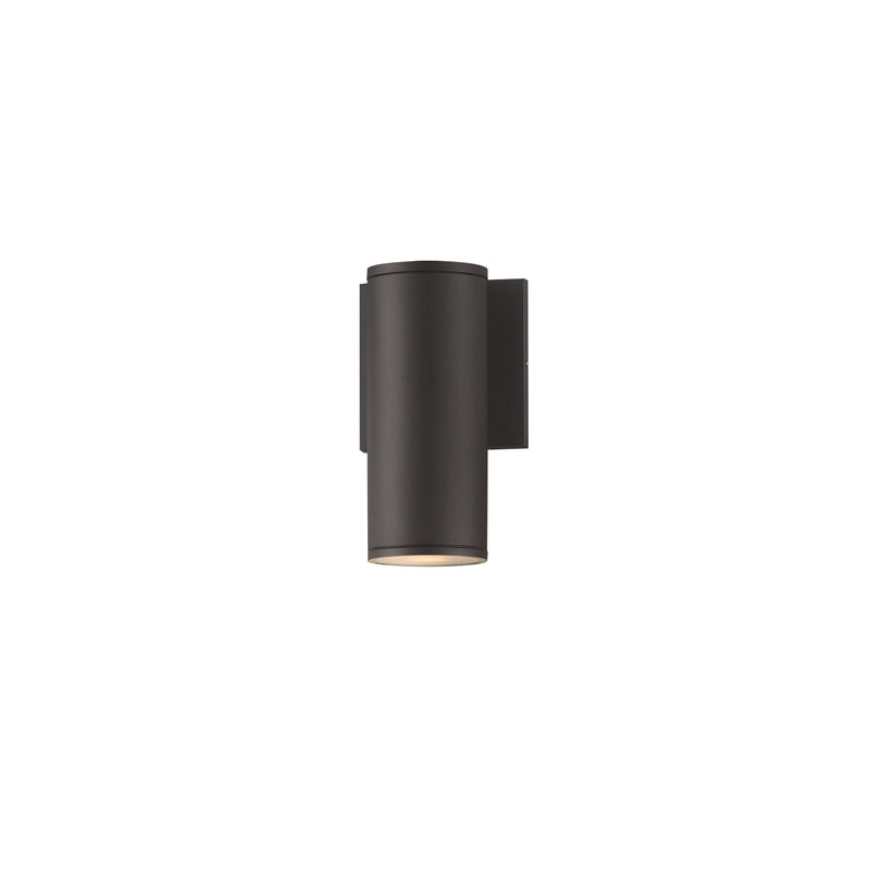 Caldera 7.5" LED Outdoor Wall Sconce in Architectural Bronze