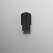 Caldera 7.5" LED Outdoor Wall Sconce in Black