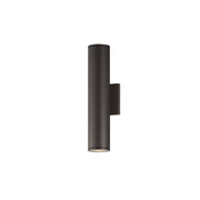 Caldera 15" LED Outdoor Wall Sconce in Architectural Bronze