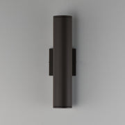 Caldera 15" LED Outdoor Wall Sconce in Architectural Bronze