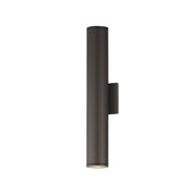 Caldera 20" LED Outdoor Wall Sconce in Architectural Bronze