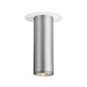 Fulcrum 7.5" LED Cylinder Semi-Flush Mount in Brushed Aluminum