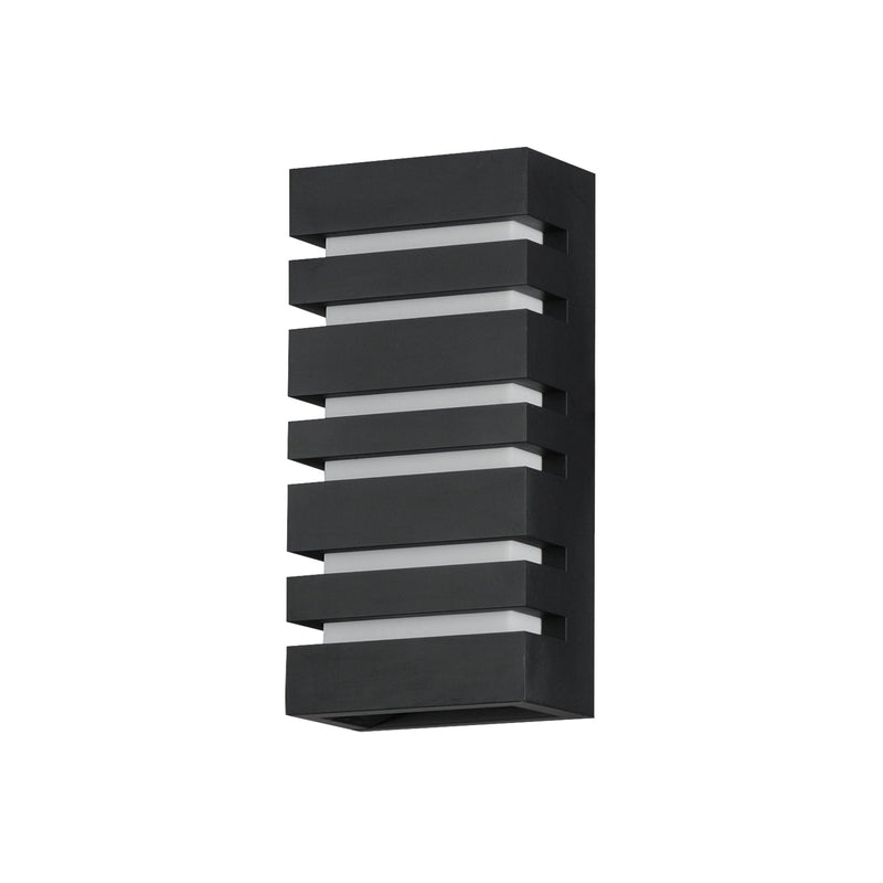 Keyes 14" LED Outdoor Wall Sconce in Black