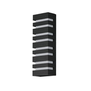 Keyes 20" LED Outdoor Wall Sconce in Black