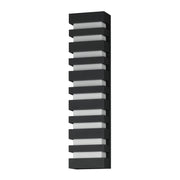 Keyes 28" LED Outdoor Wall Sconce in Black