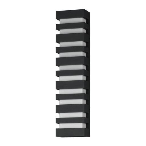 Keyes 28" LED Outdoor Wall Sconce in Black